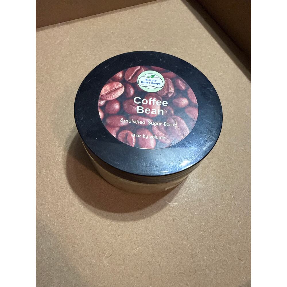 Coffee Bean Simply Home Soaps Sugar Scrub
